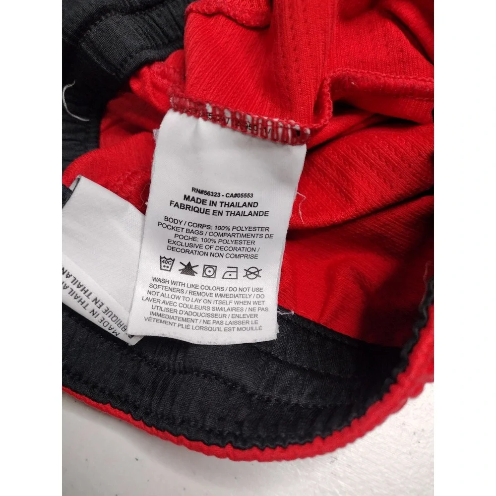 Nike Dri-FIT Kids Basketball Shorts Red Black Size Medium Athletic‎